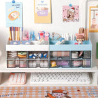 Multi-Functional Desk Organizer With Drawers