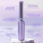 Rechargeable Hot Comb Hair Straightener